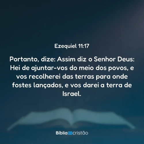 Ezequiel 11:17