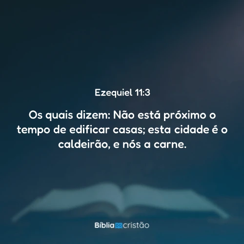 Ezequiel 11:3