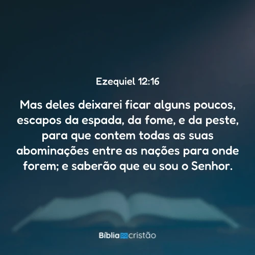 Ezequiel 12:16