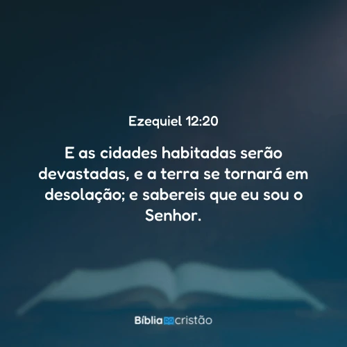 Ezequiel 12:20