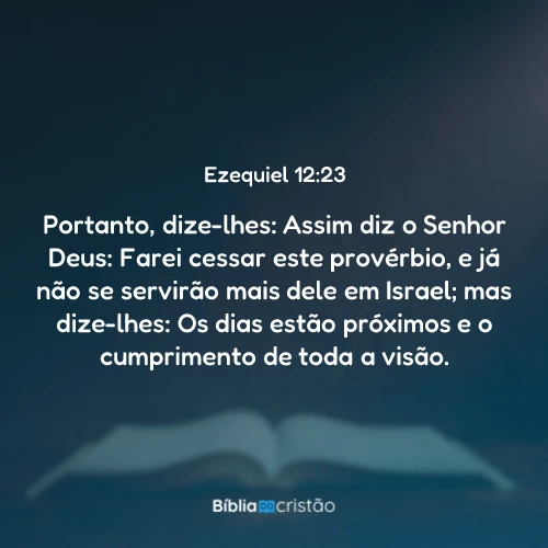 Ezequiel 12:23