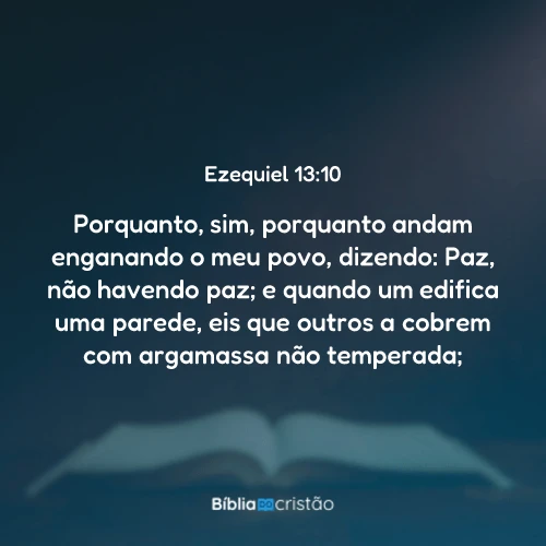 Ezequiel 13:10