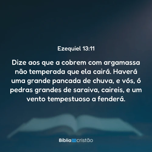 Ezequiel 13:11