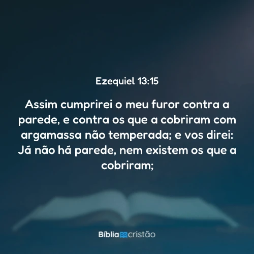 Ezequiel 13:15