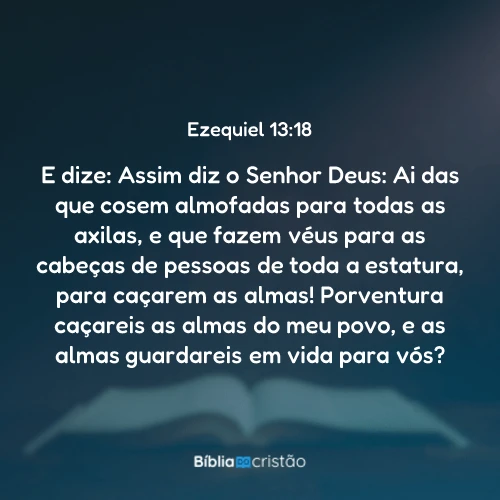 Ezequiel 13:18