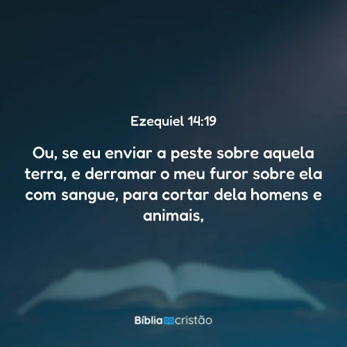 Ezequiel 14:19