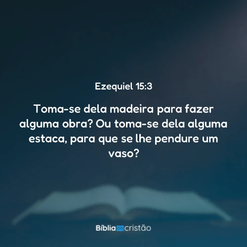 Ezequiel 15:3