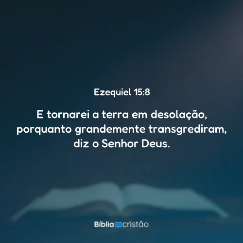 Ezequiel 15:8