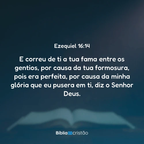 Ezequiel 16:14