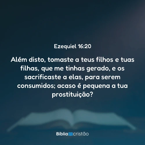 Ezequiel 16:20