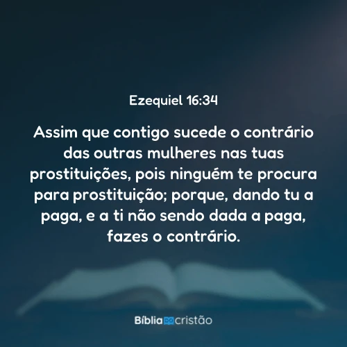 Ezequiel 16:34