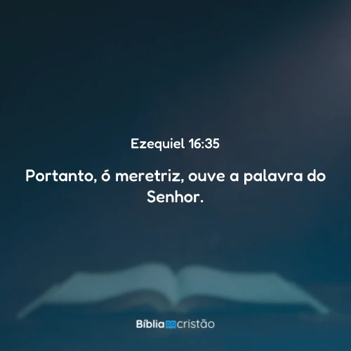 Ezequiel 16:35