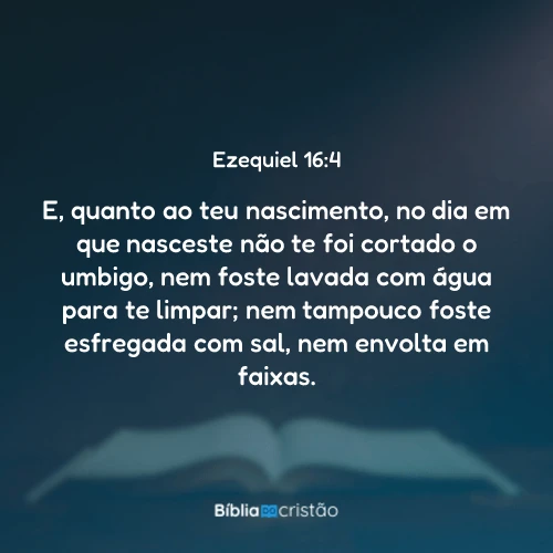 Ezequiel 16:4