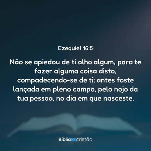 Ezequiel 16:5
