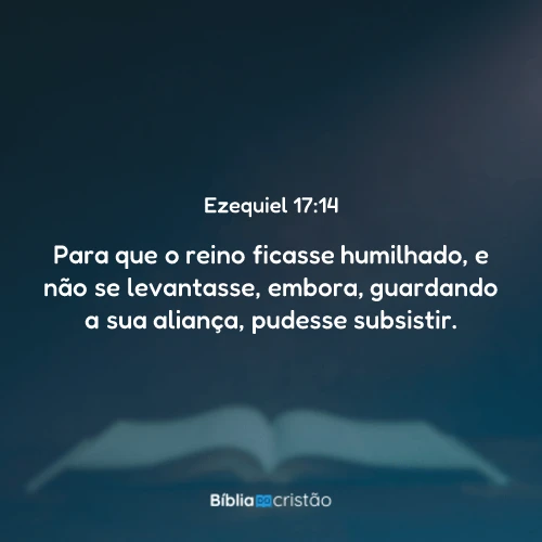 Ezequiel 17:14