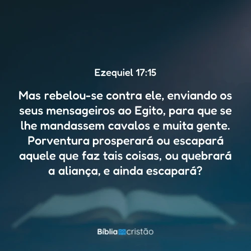 Ezequiel 17:15