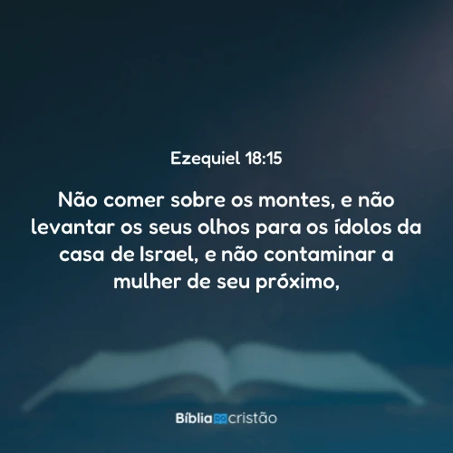Ezequiel 18:15