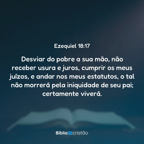 Ezequiel 18:17
