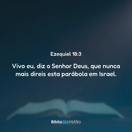 Ezequiel 18:3