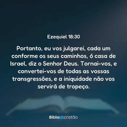 Ezequiel 18:30