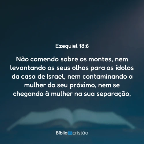 Ezequiel 18:6