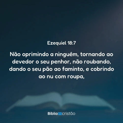 Ezequiel 18:7