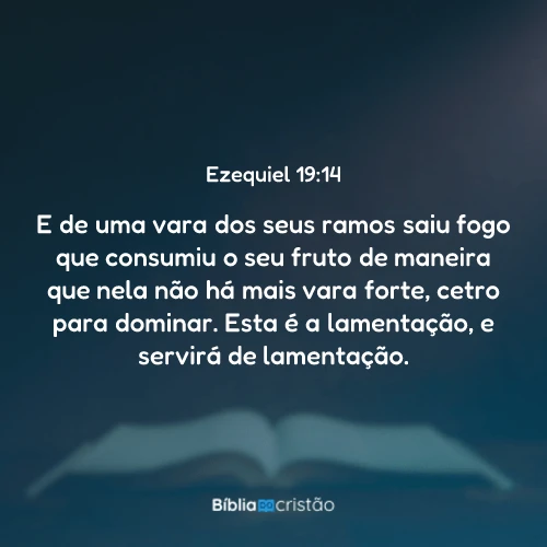 Ezequiel 19:14