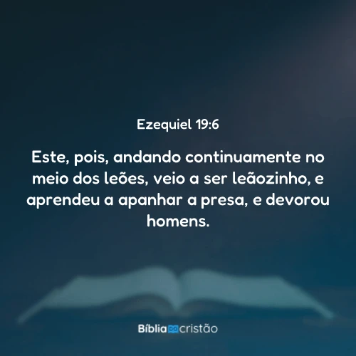 Ezequiel 19:6