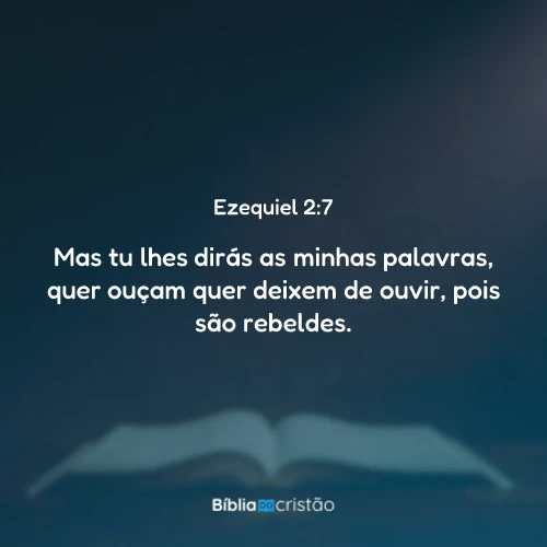 Ezequiel 2:7