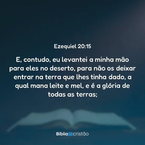 Ezequiel 20:15