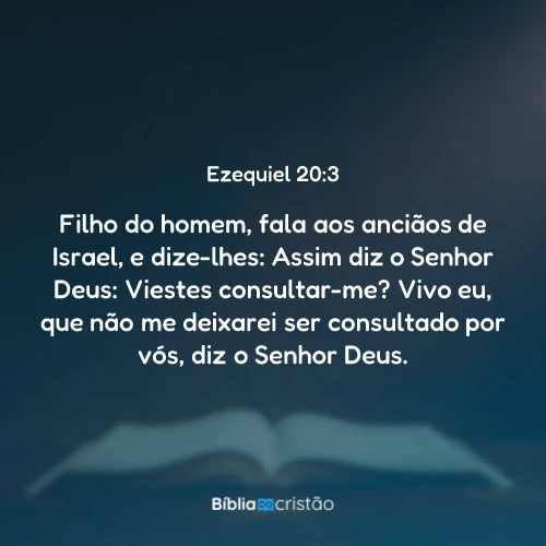 Ezequiel 20:3