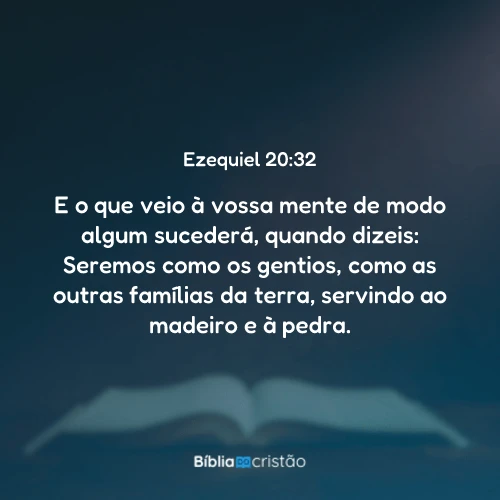 Ezequiel 20:32