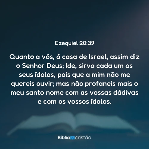 Ezequiel 20:39