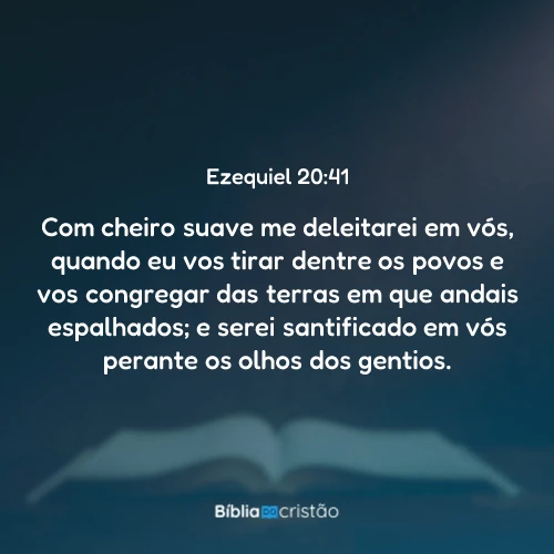 Ezequiel 20:41