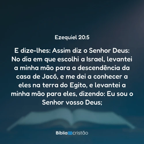 Ezequiel 20:5