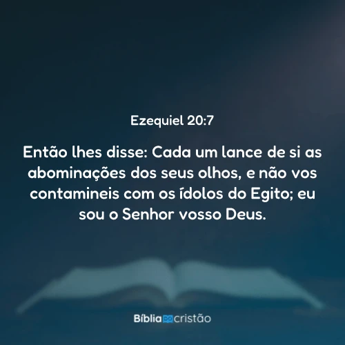 Ezequiel 20:7