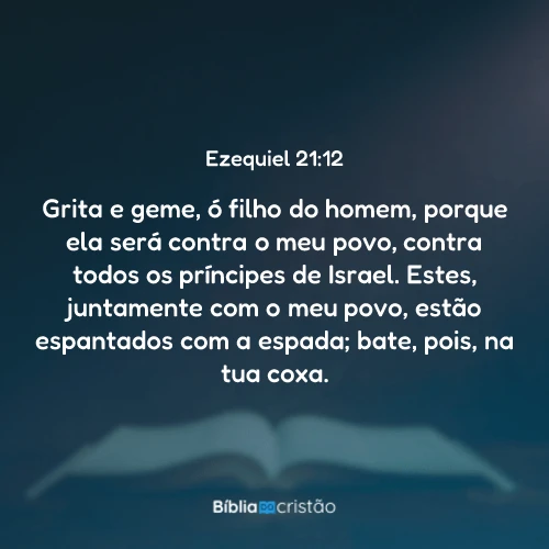 Ezequiel 21:12