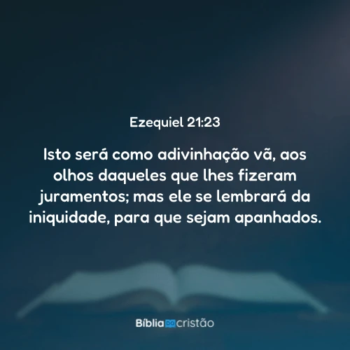 Ezequiel 21:23
