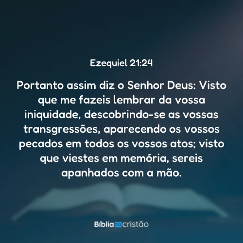 Ezequiel 21:24