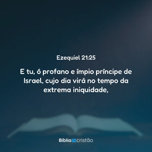 Ezequiel 21:25