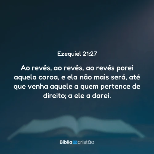 Ezequiel 21:27