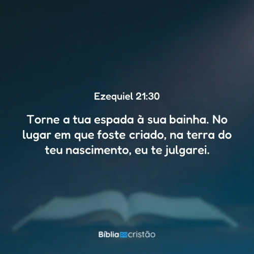 Ezequiel 21:30