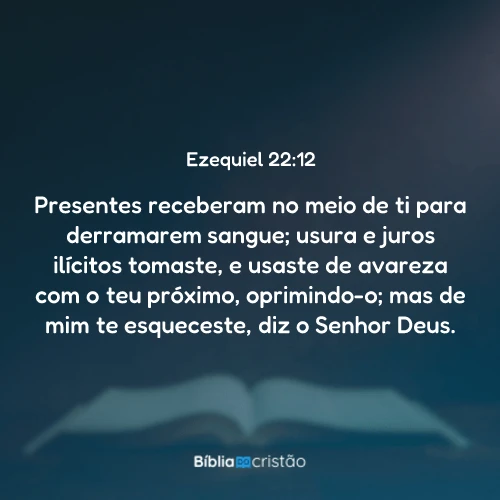 Ezequiel 22:12