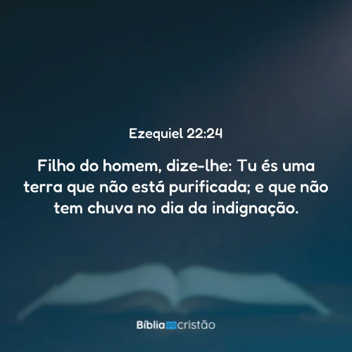 Ezequiel 22:24