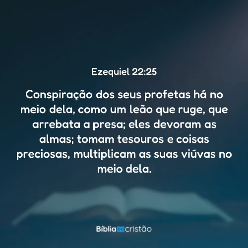 Ezequiel 22:25
