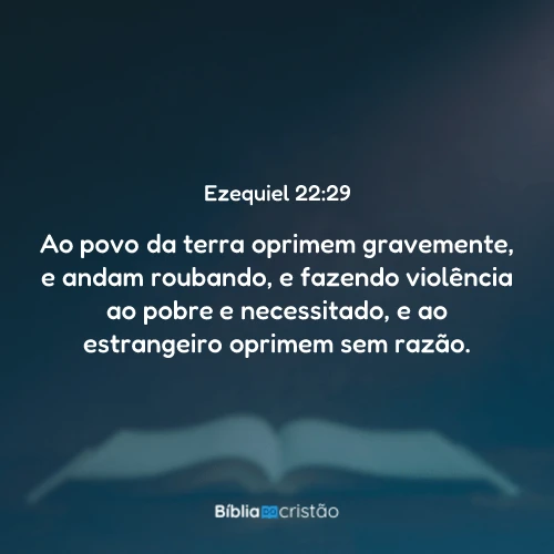 Ezequiel 22:29