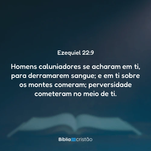 Ezequiel 22:9