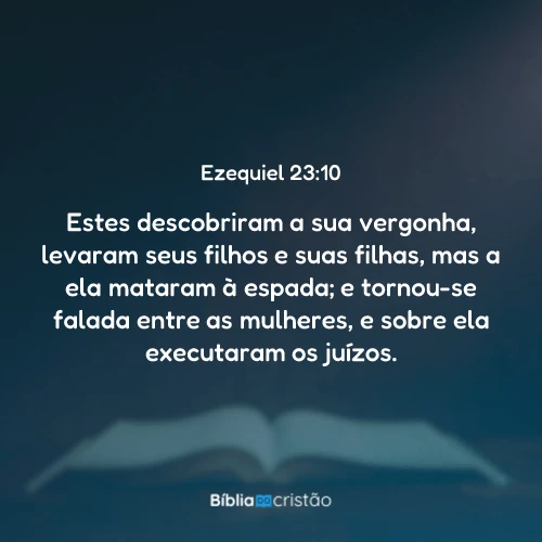Ezequiel 23:10