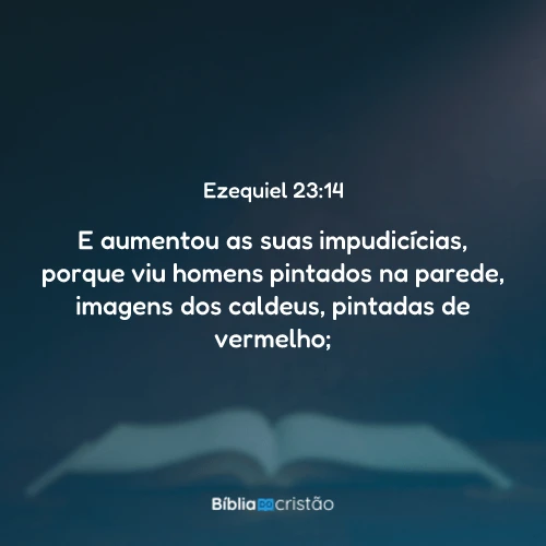 Ezequiel 23:14