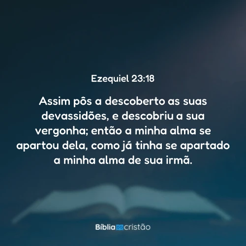 Ezequiel 23:18